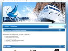 Tablet Screenshot of bootskiste.de